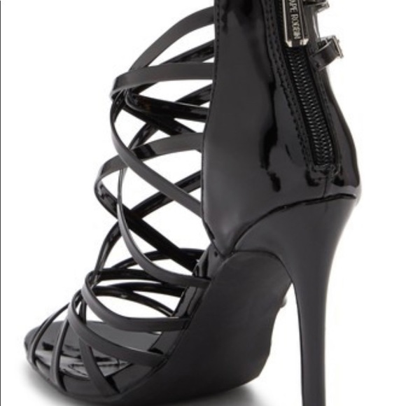 Black strappy heels - Picture 3 of 5